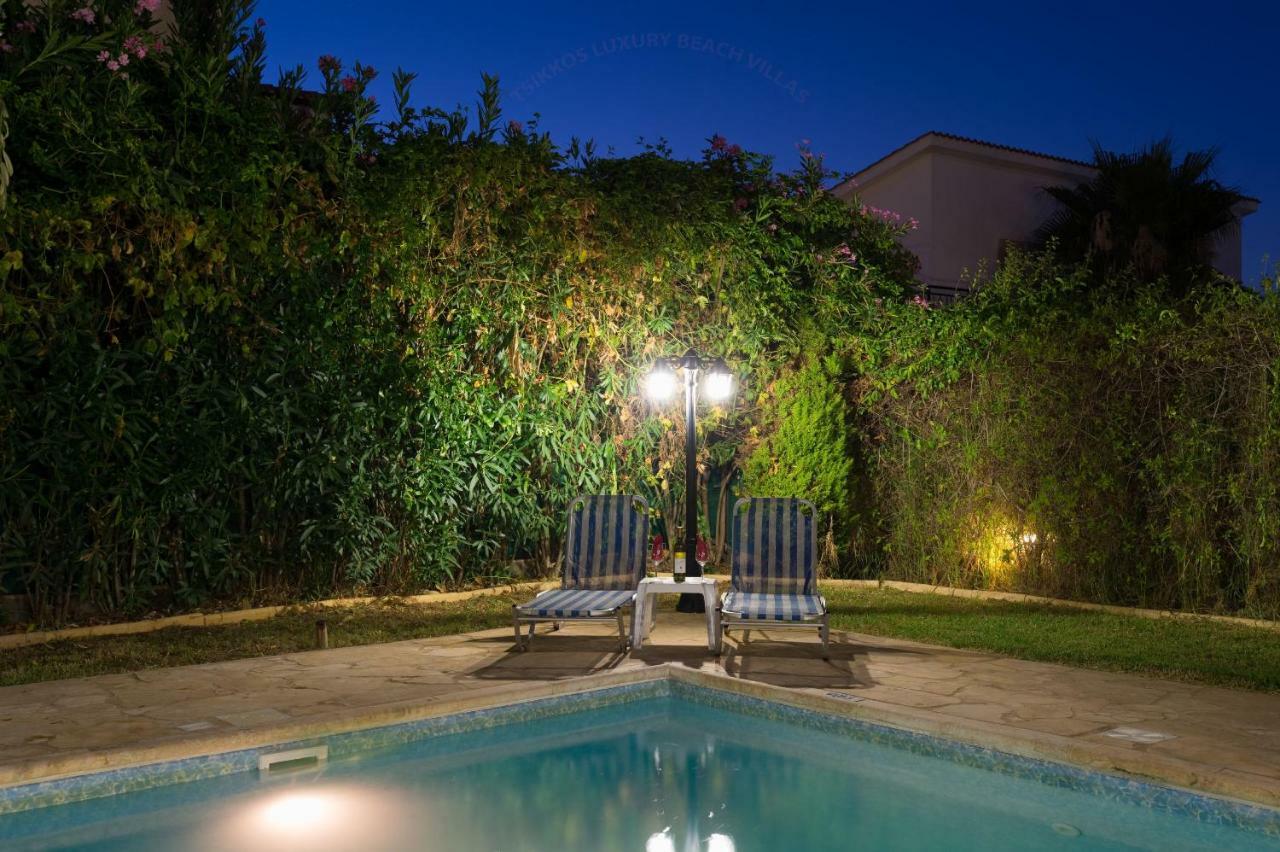 Villa Tsikkos Tria Полис Екстериор снимка