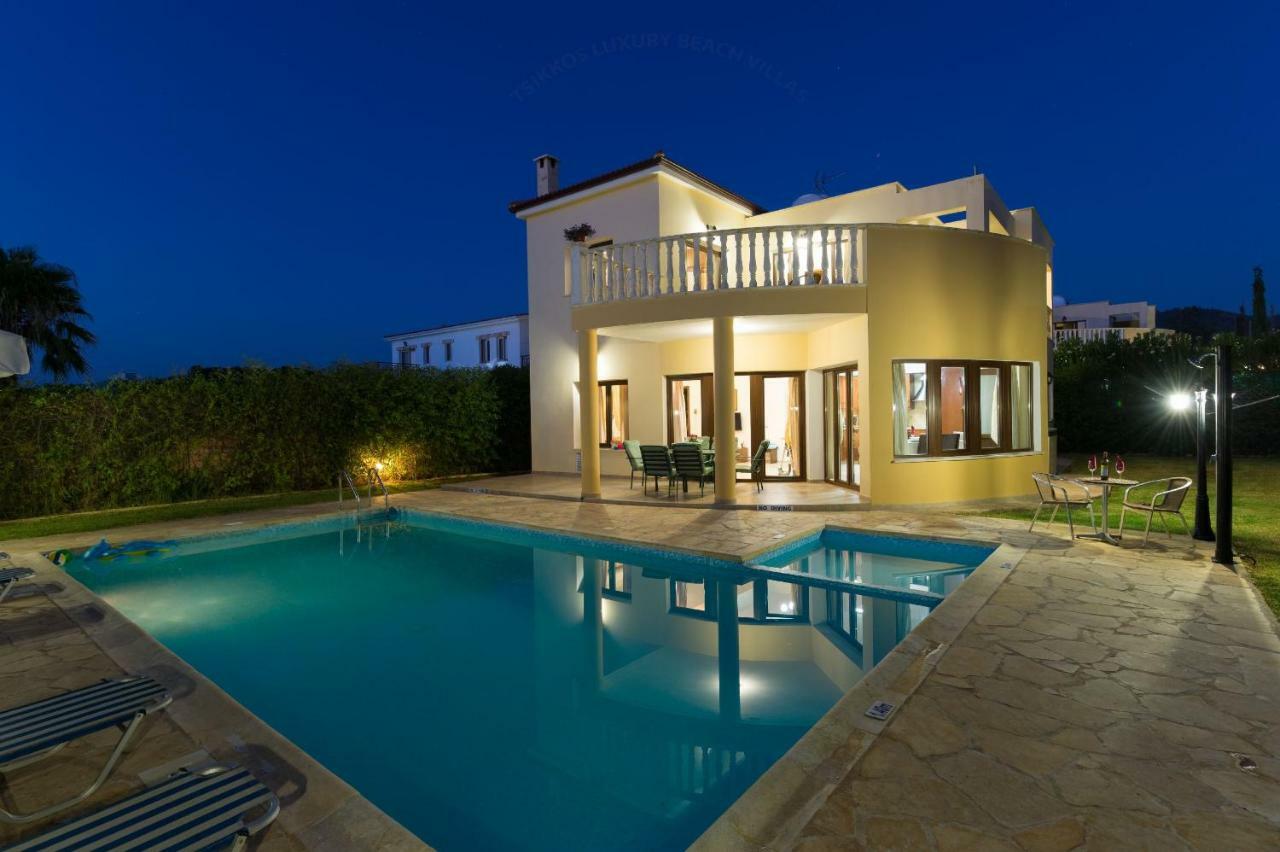 Villa Tsikkos Tria Полис Екстериор снимка